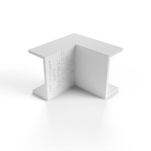 Mutlusan belső sarok 40x25 mm kábelcsatornához Eco és Canalex sorozat