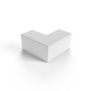 Mutlusan külső sarok 25x25 mm kábelcsatornához Eco és Canalex sorozat.