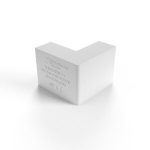 Mutlusan külső sarok 20x10 mm kábelcsatornához Eco és Canalex sorozat