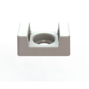 Mutlusan PVC kábelkötegelő talp 10x17mm csavaros rögzítés 250 db.