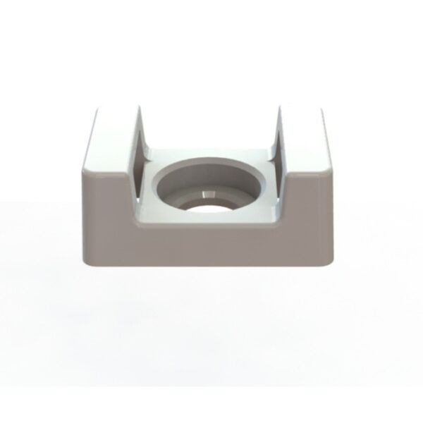 Mutlusan PVC kábelkötegelő talp 10x17mm csavaros rögzítés 250 db.