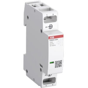 ABB ESB20-11N-06 moduláris kontaktor 230V 20A 1 NO 1 NC 50Hz.