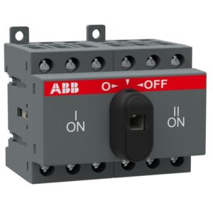 ABB OT25F3C háromállású leválasztó kapcsoló, 25A, 3P, 1SCA104863R1001