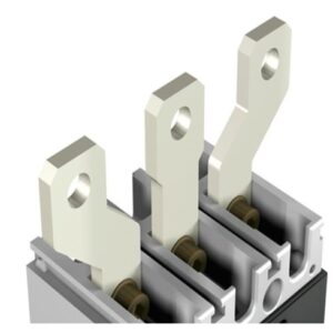 ABB ES A1 hosszabbított elülső kapcsok készlet 3 db, Formula sorozatú megszakítókhoz, megbízható és könnyű elülső csatlakoztatáshoz.