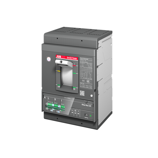 ABB XT5N 400 3p F F öntött tok megszakító kapcsoló 400A 1SDA100354R1