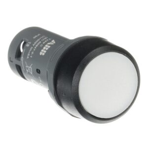 ABB CP1-10W-10 kék fehér nyomógomb ⌀ 22mm 1SFA619100R1015