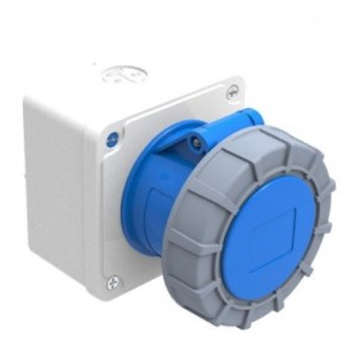 Bemis Fix egyenes dugalj egyfázisú 2P+E 3/32A 220V IP67.