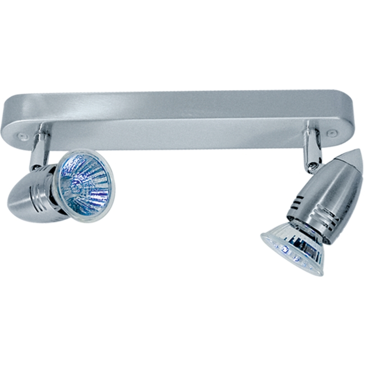 LB Light Spotlámpa dupla 2x50W GU10 220V króm szatén.