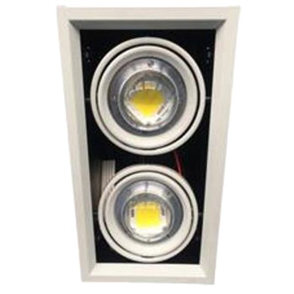 Süllyesztett spotlámpa 230V 2x20NW COB LED 40W 4800lm 4500K a gyártó LB Light.