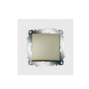 ELBI egyetlen kapcsoló modul mechanizmus és fedél keret nélkül titán.