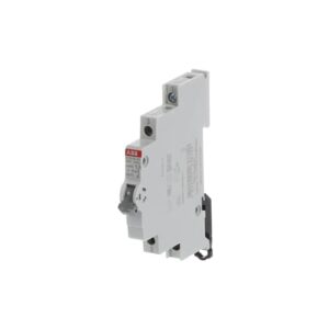 ABB E214-25-101 moduláris csoportkapcsoló 25A, I-0-II funkcióval, DIN sínre szerelhető, megbízható megoldás elosztószekrényekhez.