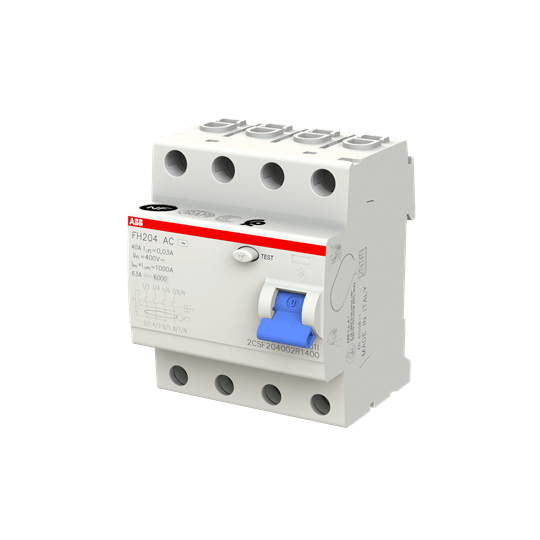 ABB FH204 AC-25/0.3 áram-védőkapcsoló / Fi-relé 25A 400V