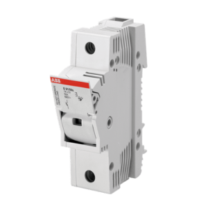 ABB E93N/50 biztosítós terhelésszakaszoló , 50A, 3P+N, DIN sínre, IP20 védelem, 14x51 mm biztosítékhoz.
