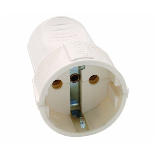 ELBI lengő dugalj krém 16A 250V 2P+E.