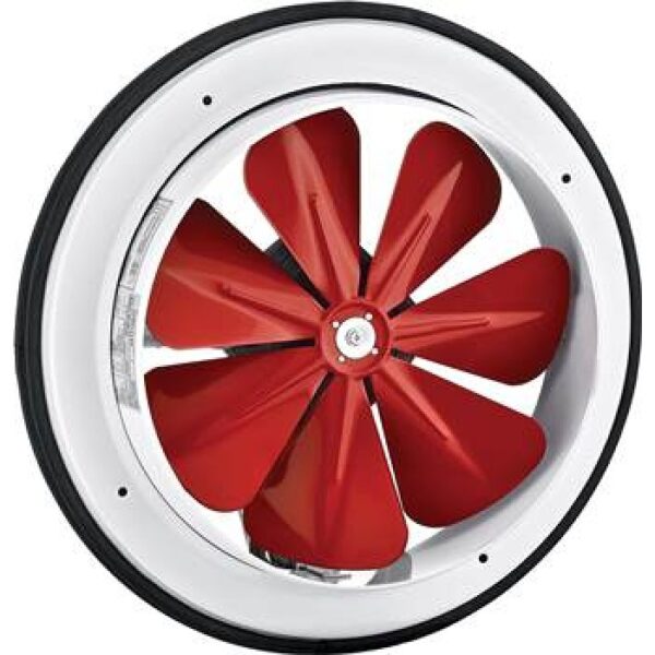 BVN BB_200 egyfázisú axiál ventilátor szívó 230V 28W. A ventilátor áramlási sebessége megfelelő elektronikus szabályozóval állítható.