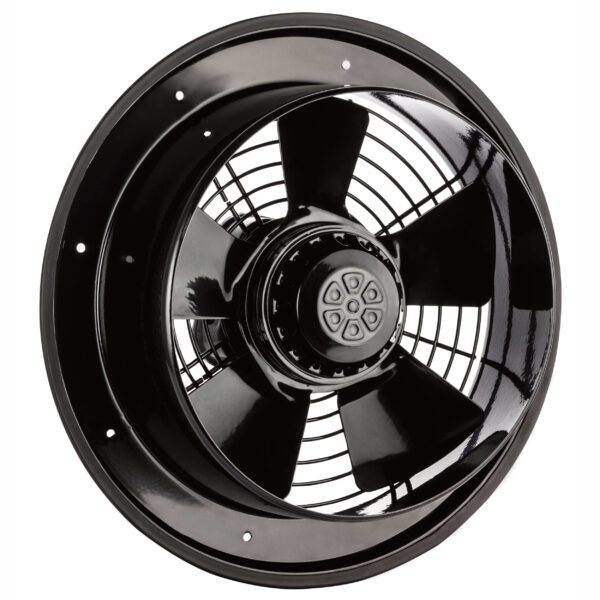 BVN BDRAX-200-2K egyfázisú axiál ventilátor 230V, 63W, 680-790 m3/h, 2750-3200 rpm, 50db, IP44.