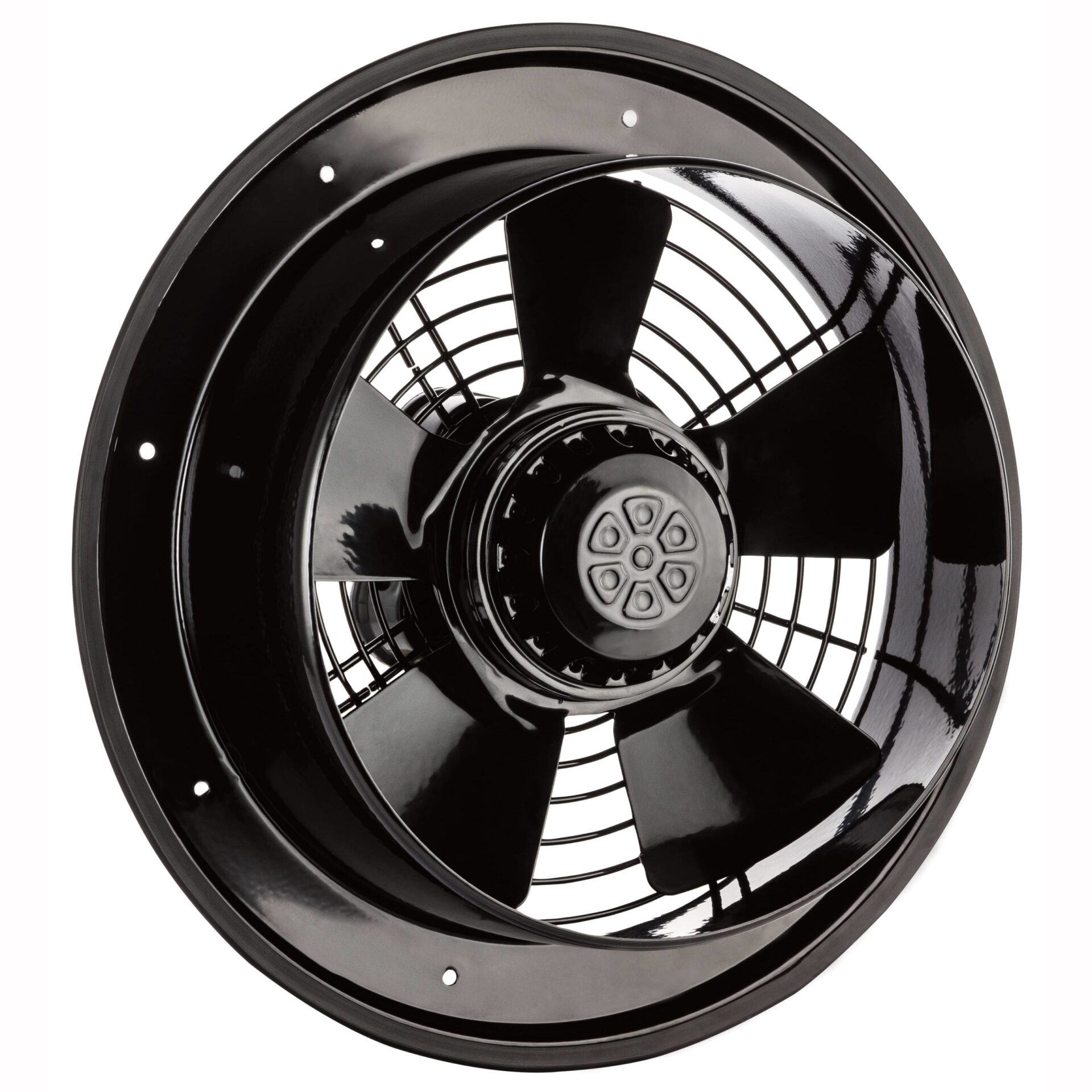 BVN BDRAX-200-2K egyfázisú axiál ventilátor 230V, 63W, 680-790 m3/h, 2750-3200 rpm, 50db, IP44.