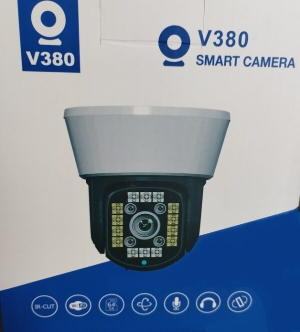 LB Light Smart WiFi kamera mennyezeti rögzítéshez, 2MP, hálózati táplálással, mozgásérzékeléssel és követéssel