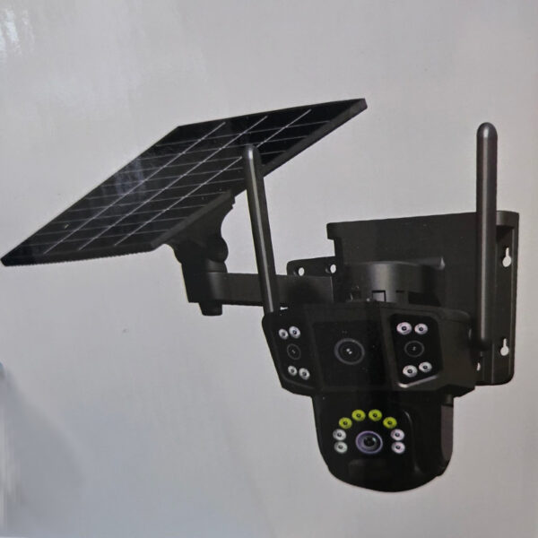 LB Light fali rögzítésű megfigyelő kamera, vezeték nélküli kapcsolat 4G SIM kártyával, Full HD videórögzítés, napelemmel.