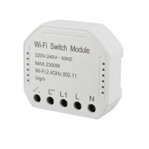 Smart WiFi kapcsoló modul 150W kompatibilis az Alexával és a Google Home-al.