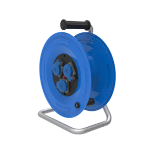 Bemis kábeldob fém ⌀ 320mm 3x1/16A 220V.