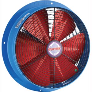 BVN BSM-500 egyfázisú ipari axiál ventilátor 230V, 230W, 5500 m3/h, 1450 rpm, IP44.