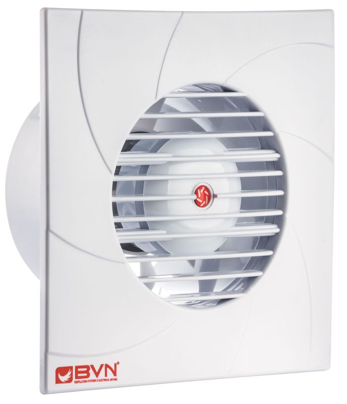 BVN EF-1009 axiális fürdőszobai ventilátor 13W 230V 2600rpm 100m3/h 40db.