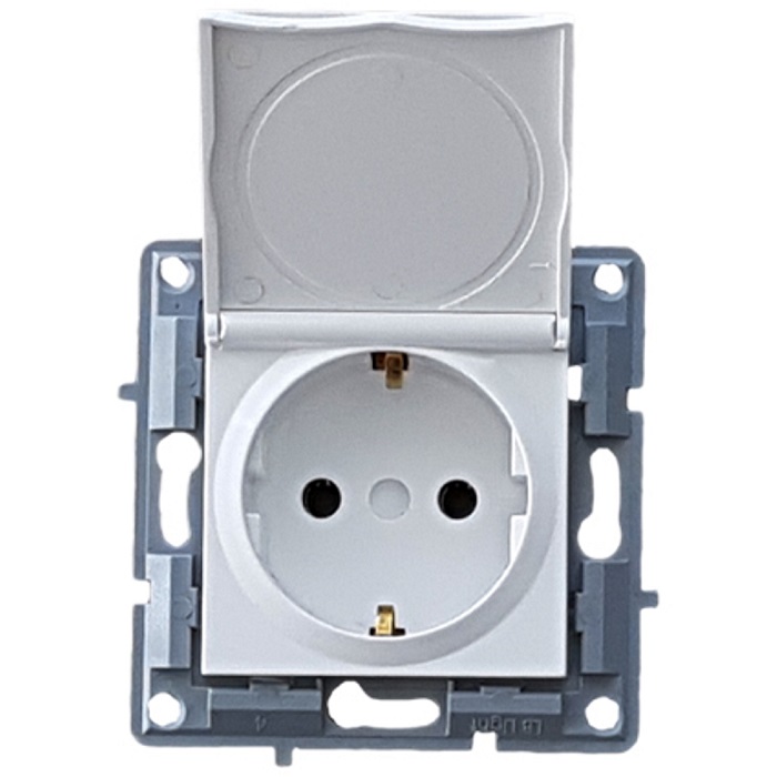 LB Light aljzat / dugalj fedéllel modul mechanizmus és fedél keret nélkül fehér.