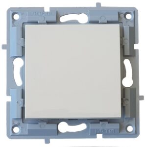 LB Light kapcsoló modul mechanizmus és fedél keret nélkül krém.