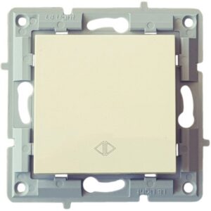 LB Light keresztkapcsoló modul mechanizmus és fedél keret nélkül krém.