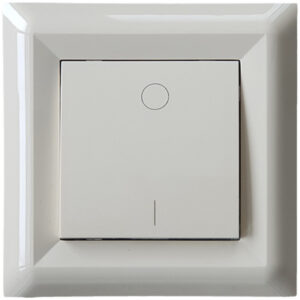 LB Light Softline kétpólusú kapcsoló L+N krém színben, 16A / 230V, IP20 védelemmel, ideális bojlerhez és nagy teljesítményű fogyasztókhoz.