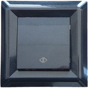 LB Light Softline keresztkapcsoló fekete 10A 220V IP21.