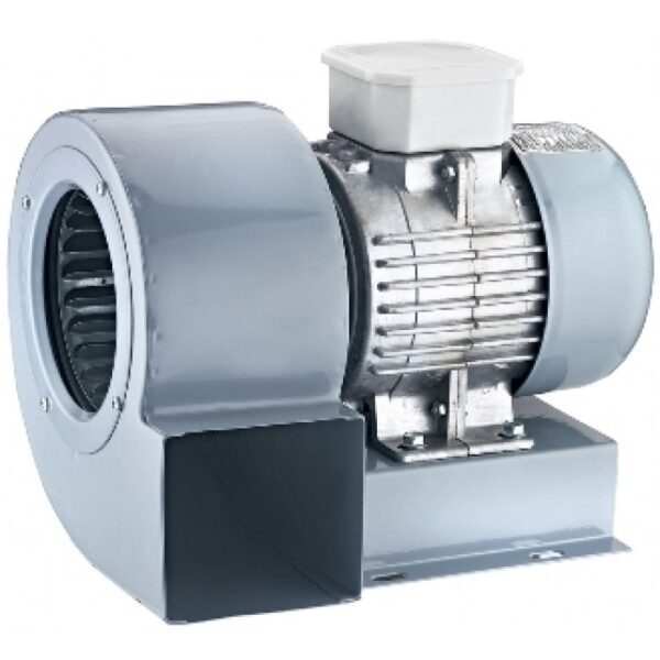 BVN OBR-140-M-2K egyfázisú centrifugál ventilátor 230V 200W/285W. A ventilátor teljesítménye az sebességszabályozó eszközökkel szabályozható BSC.