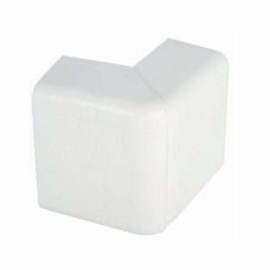 Mutlusan külső mozgatható sarok 100x50-100x37 mm, Meks kábelcsatornákhoz, fehér színben.